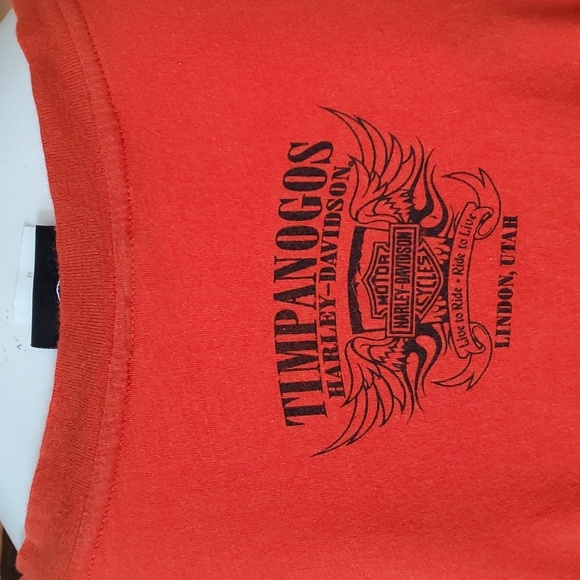EUC!  Harley Davidson diamond tahirt - Picture 10 of 12